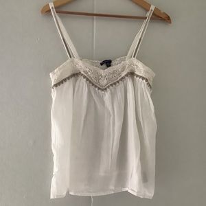 SOLD American Eagle Cream Top S/M